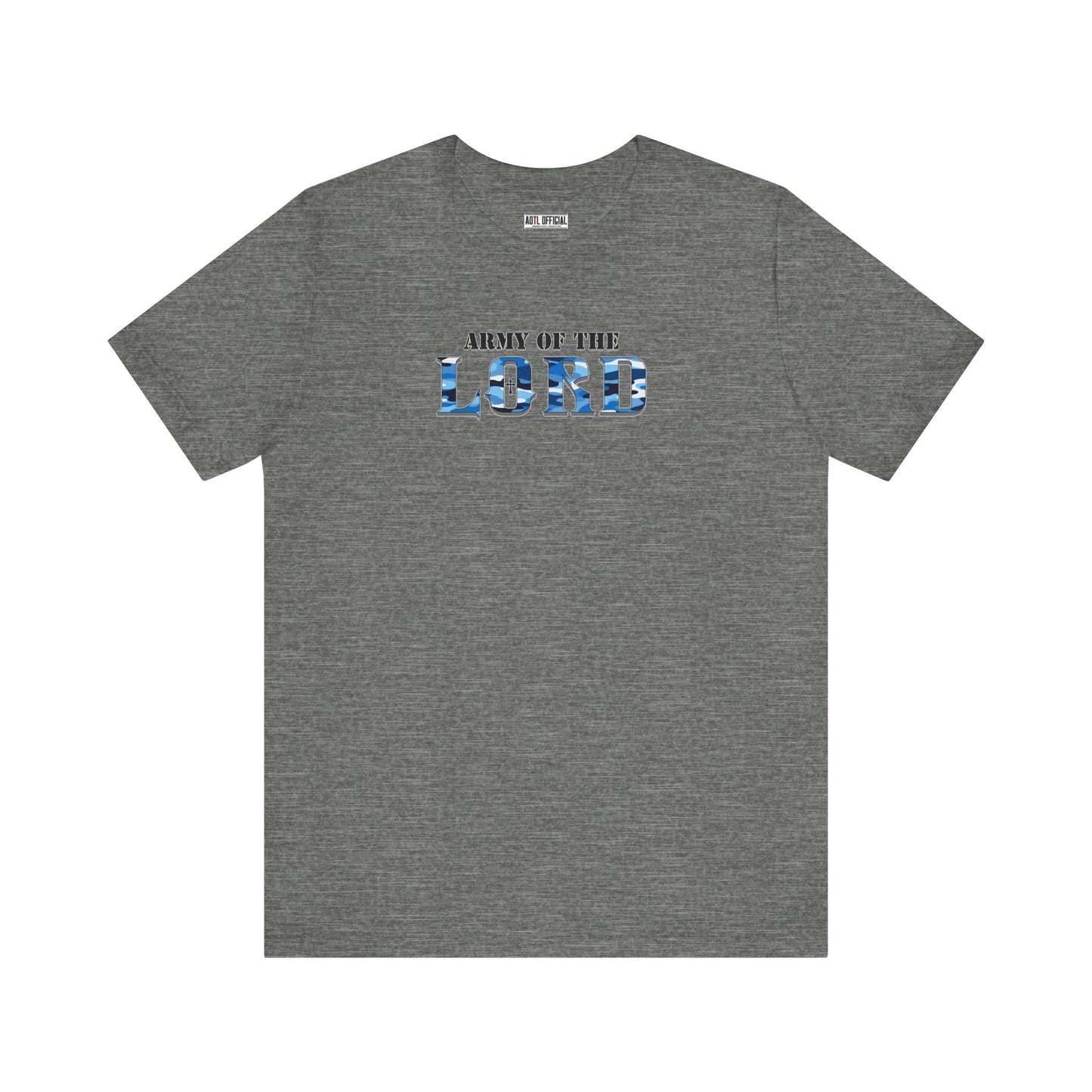 Blue Army Of The Lord Unisex Short Sleeve Tee