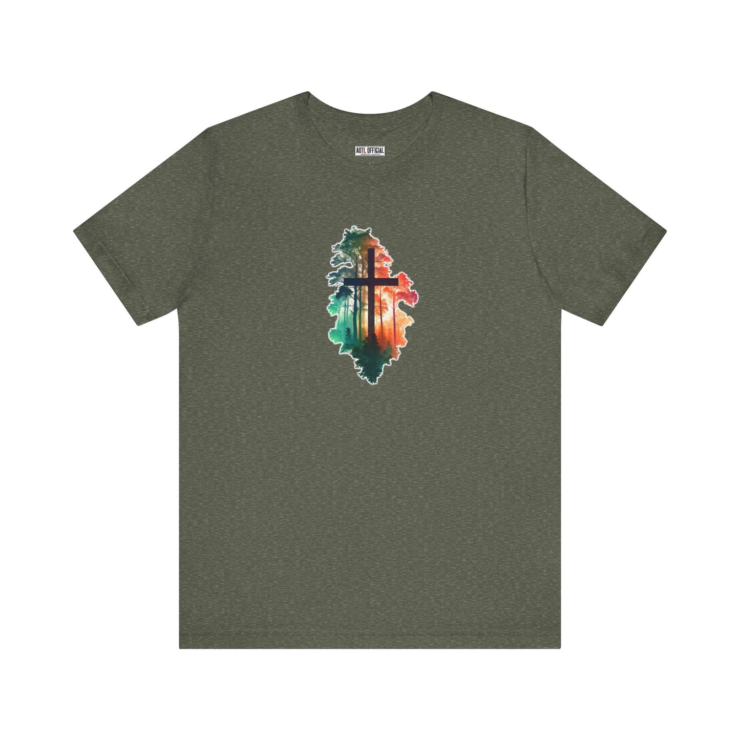 Cross in the wilderness Christian Tee