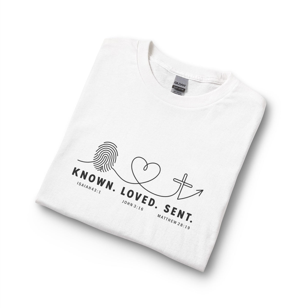 Known. Loved. Sent. Christian Long Sleeve Shirt