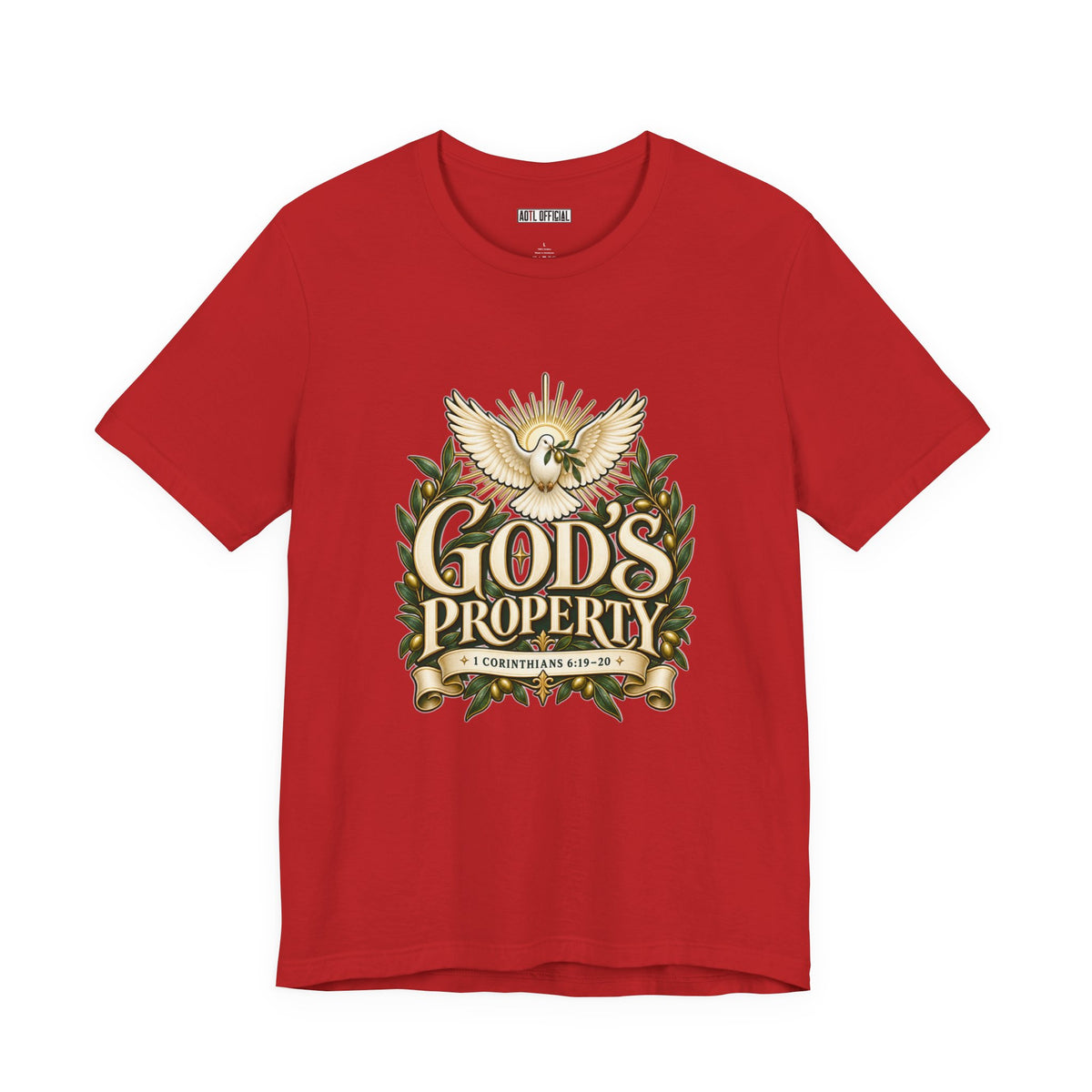 God’s Property — Bought with a Price Christian T-shirt
