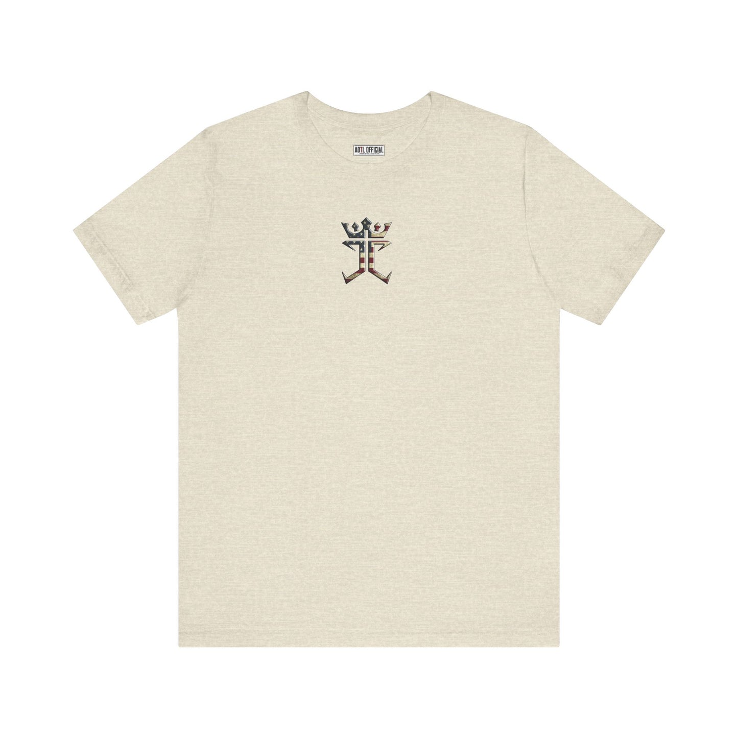 Vintage Jesus Christ Is King In The United States Unisex Short Sleeve Tee