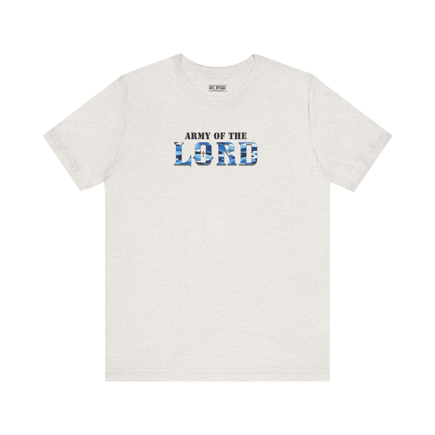 Blue Army Of The Lord Unisex Short Sleeve Tee
