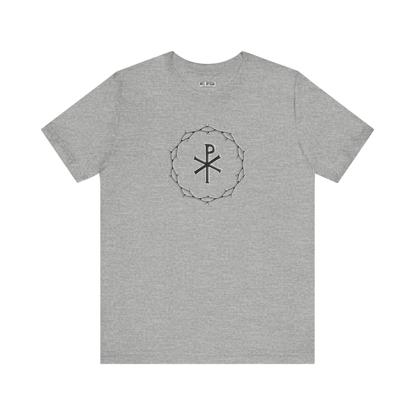Circle of Thorns & Chi-Rho Unisex Jersey Short Sleeve Tee