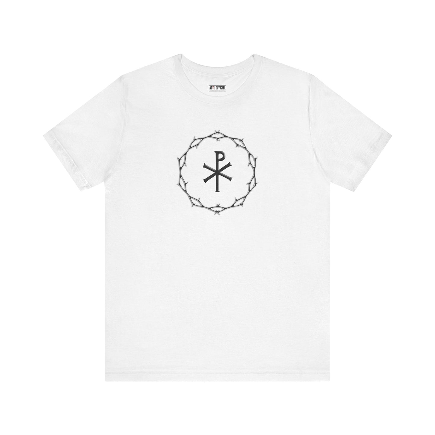 Circle of Thorns & Chi-Rho Unisex Jersey Short Sleeve Tee