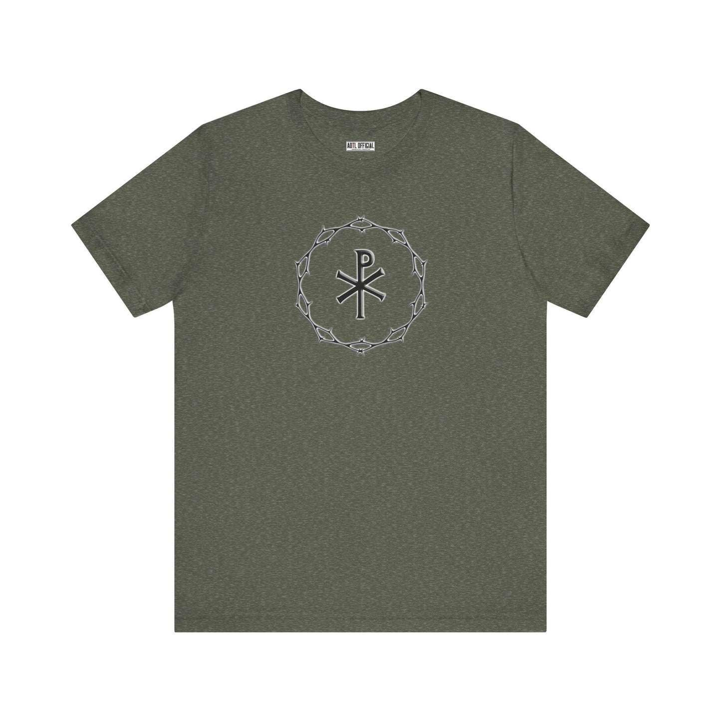 Circle of Thorns & Chi-Rho Unisex Jersey Short Sleeve Tee