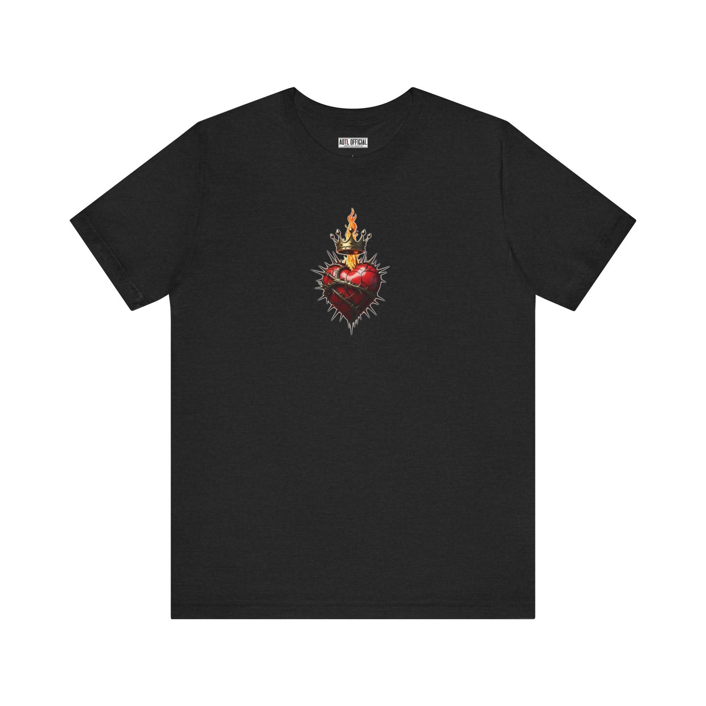 The Sacred Heart of Jesus Christian Unisex Short Sleeve Tee