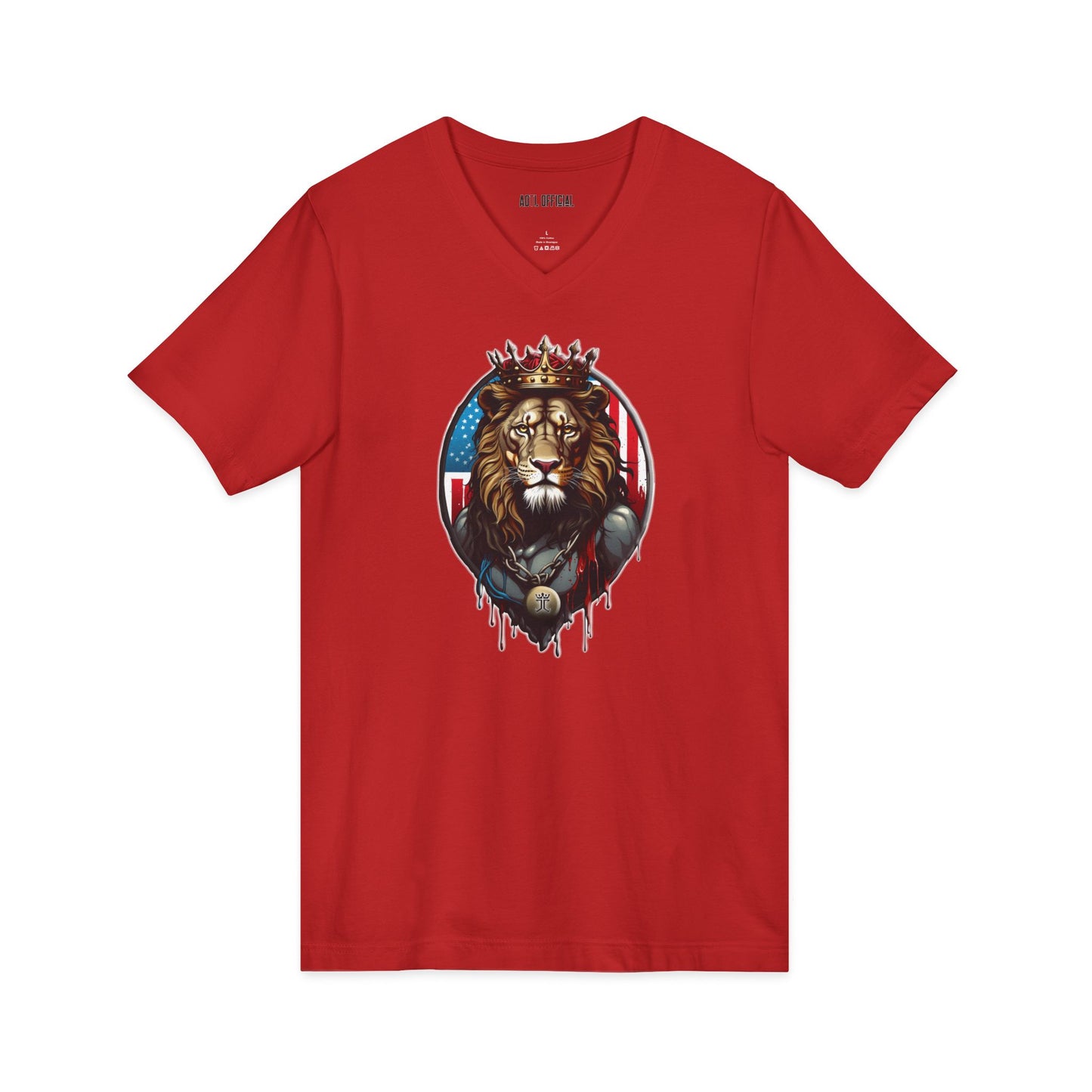 Royal Majesty: Lion of Judah V-Neck Tee