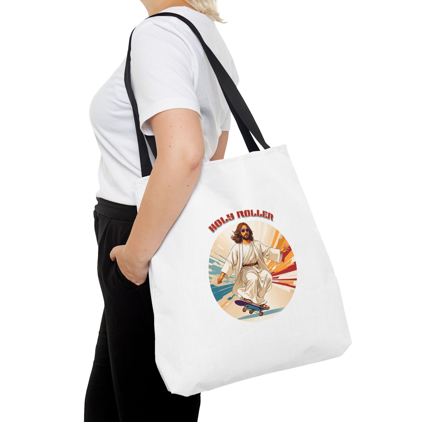 Holy Roller Christian Tote Bag