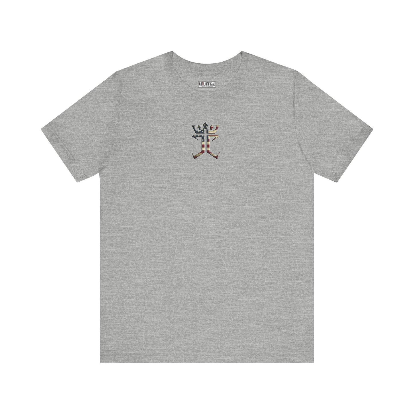 Vintage Jesus Christ Is King In The United States Unisex Short Sleeve Tee