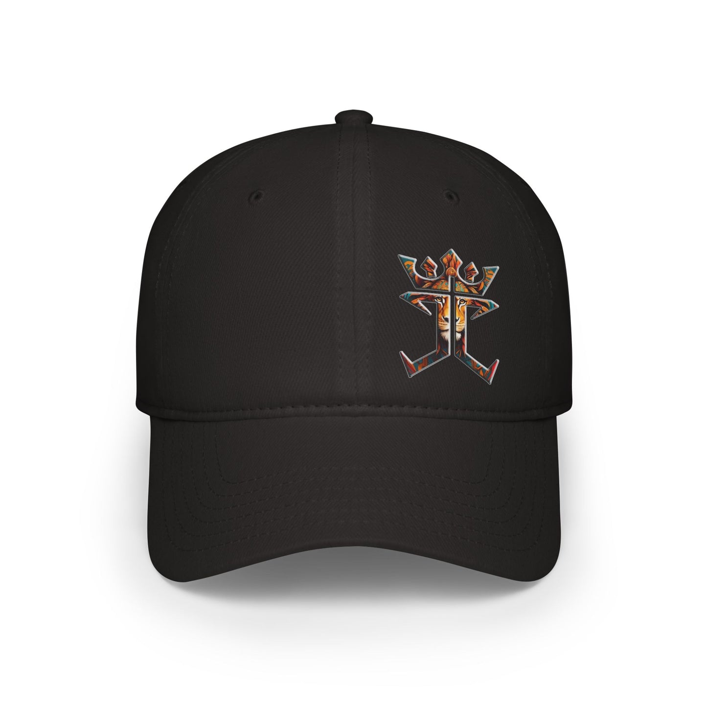 Jesus Christ Is King Lion Of Judah Logo Christian Baseball Cap
