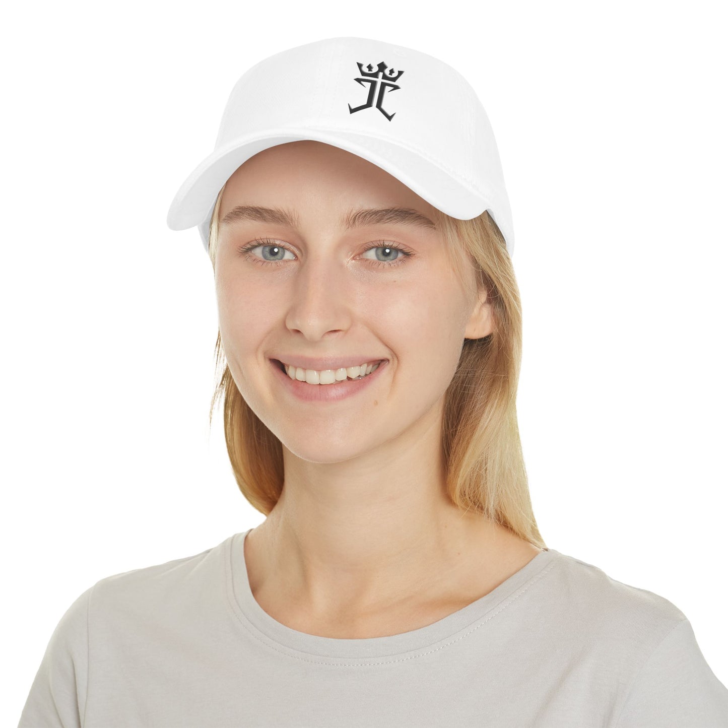 Jesus Christ Is King Logo Christian Baseball Cap