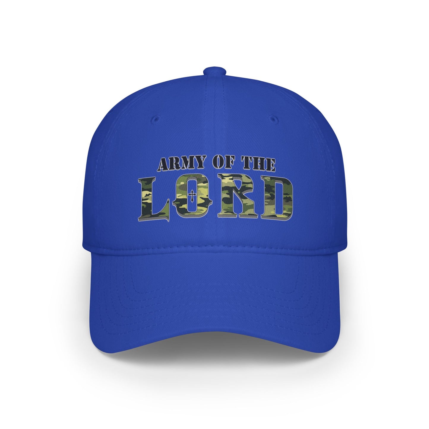 Green Camouflage Army Of The Lord Christian Baseball Cap