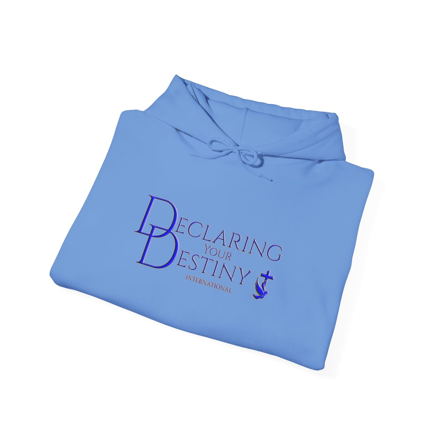 Declaring Your Destiny Blue/Gold logo Unisex Heavy Blend™ Hooded Sweatshirt
