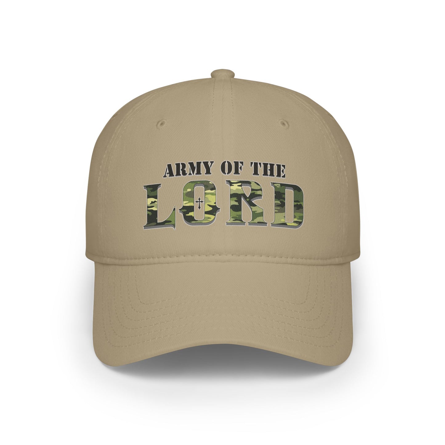 Green Camouflage Army Of The Lord Christian Baseball Cap
