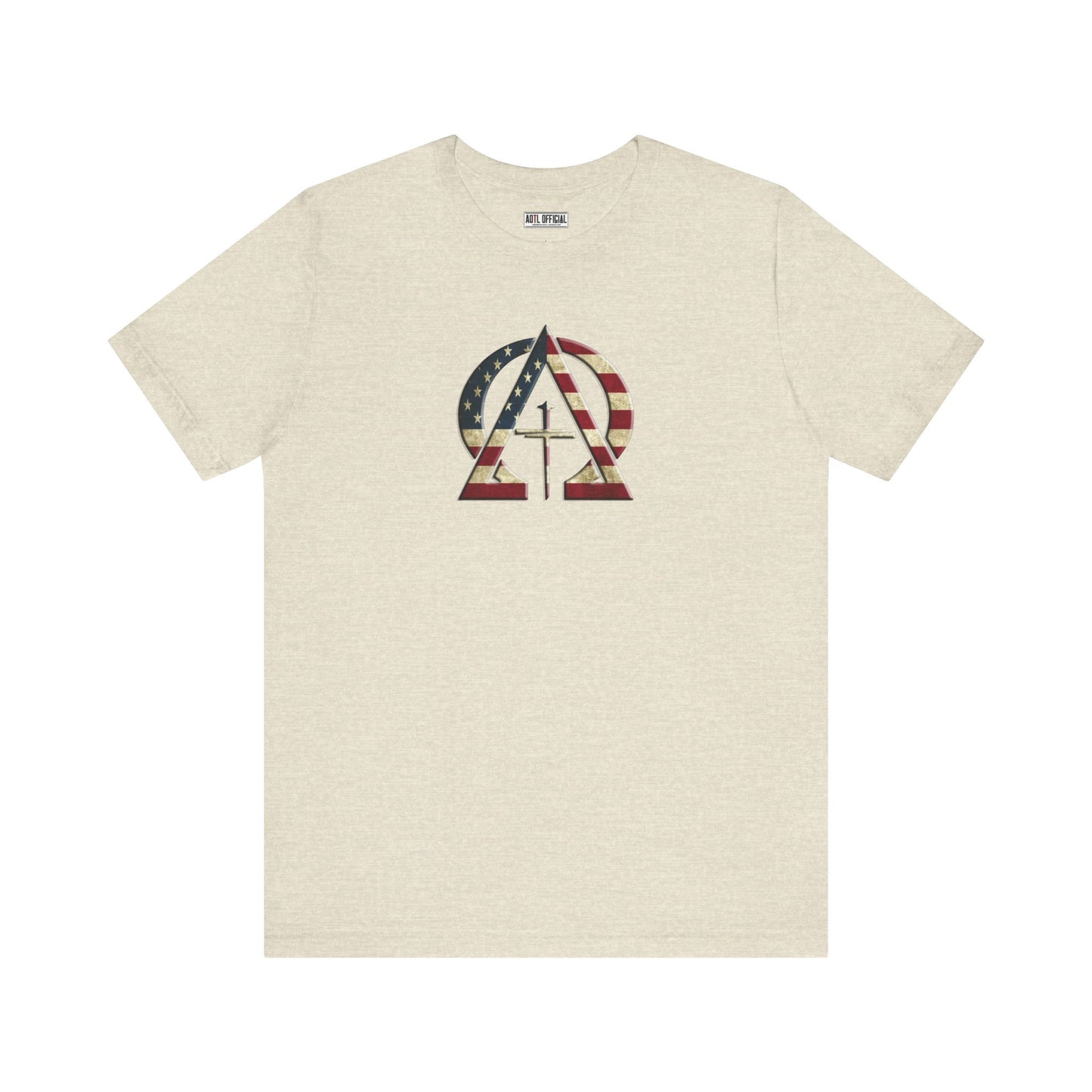 Alpha & Omega Vintage United States Of America Unisex Short Sleeve Tee