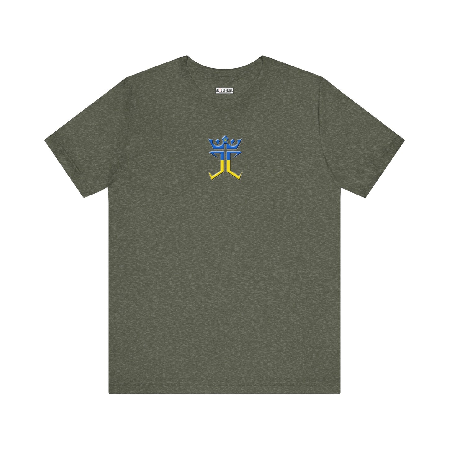 Jesus Christ Is King In Ukraine Unisex Short Sleeve Tee