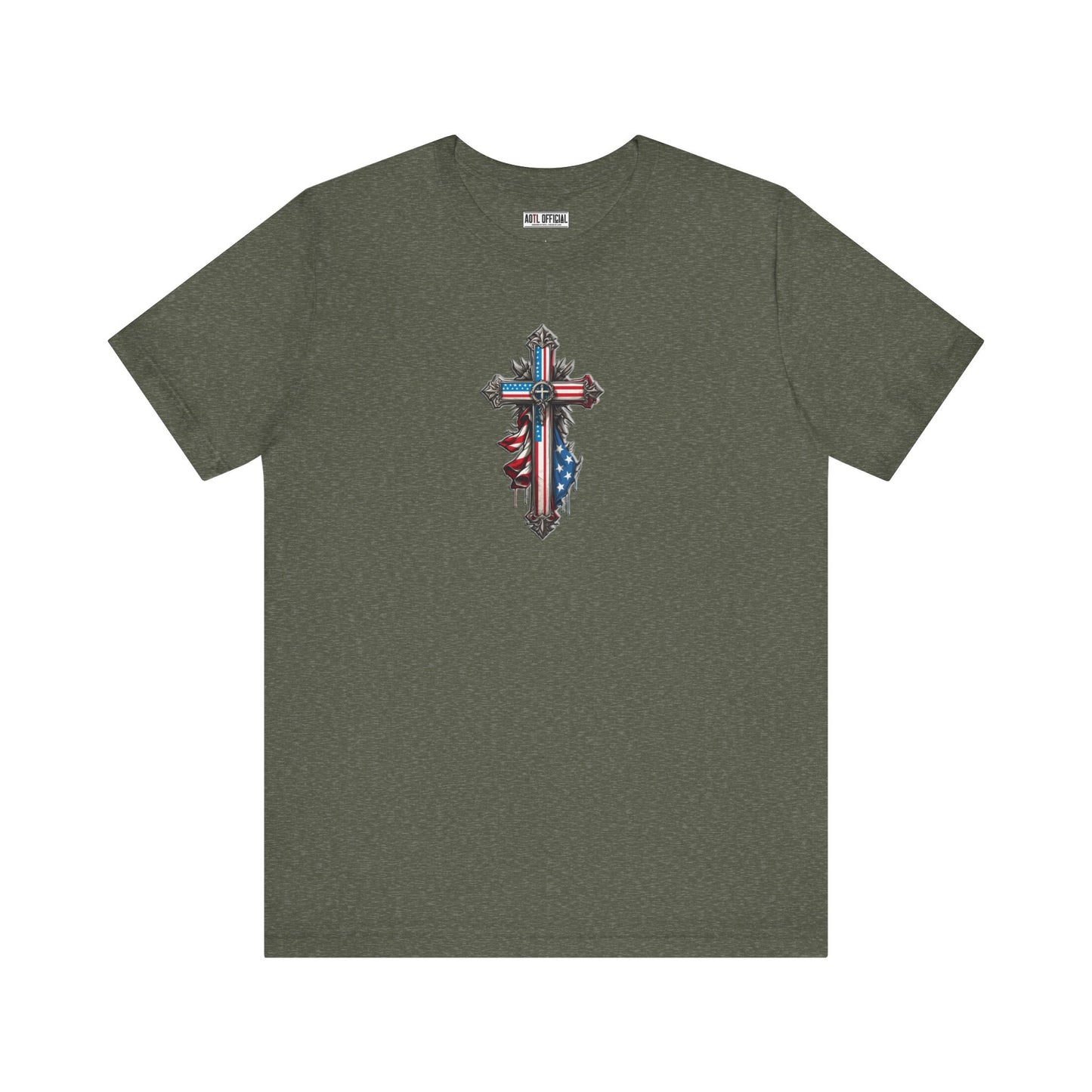 Faithful Patriotism Christian Unisex Short Sleeve Tee