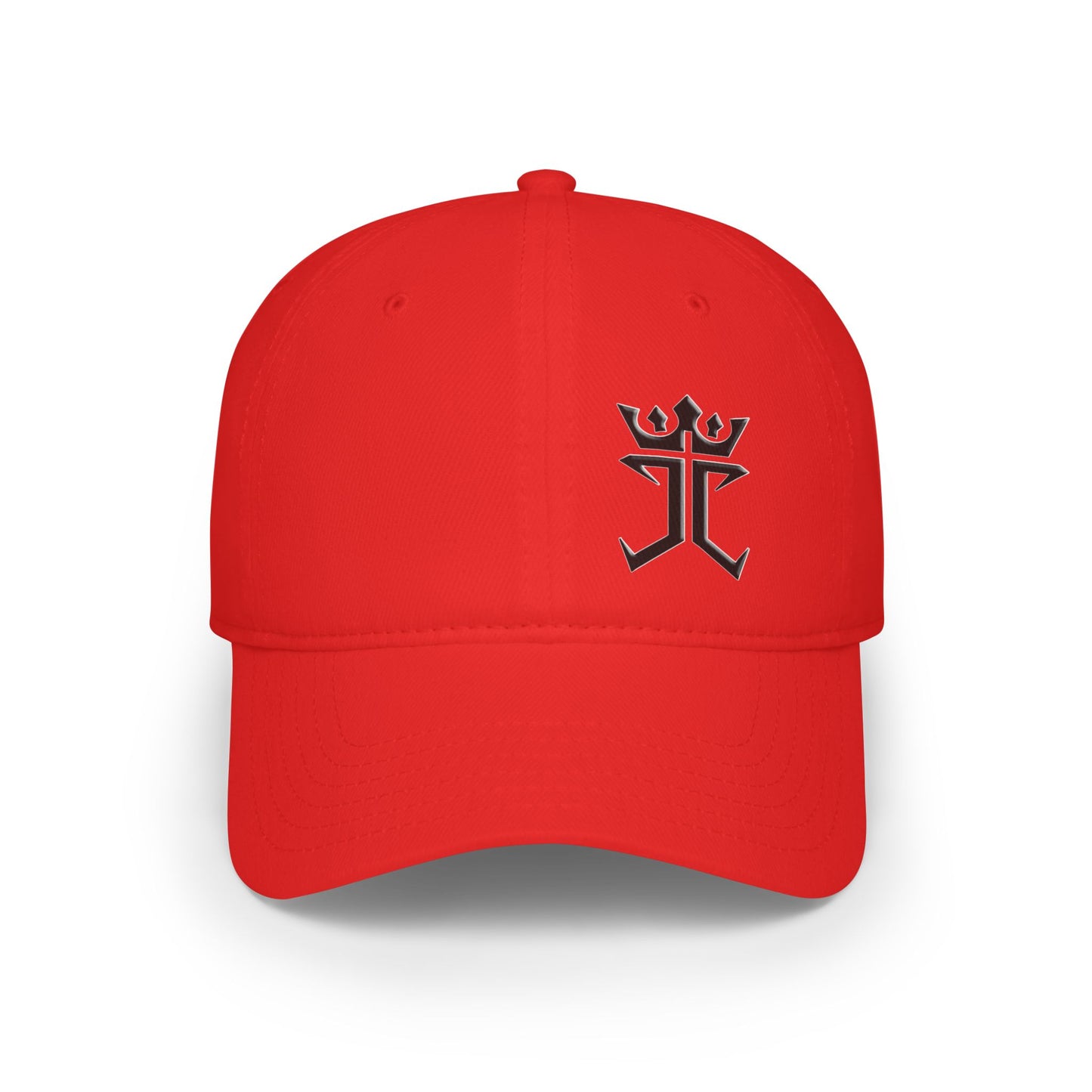 Jesus Christ Is King Logo Christian Baseball Cap