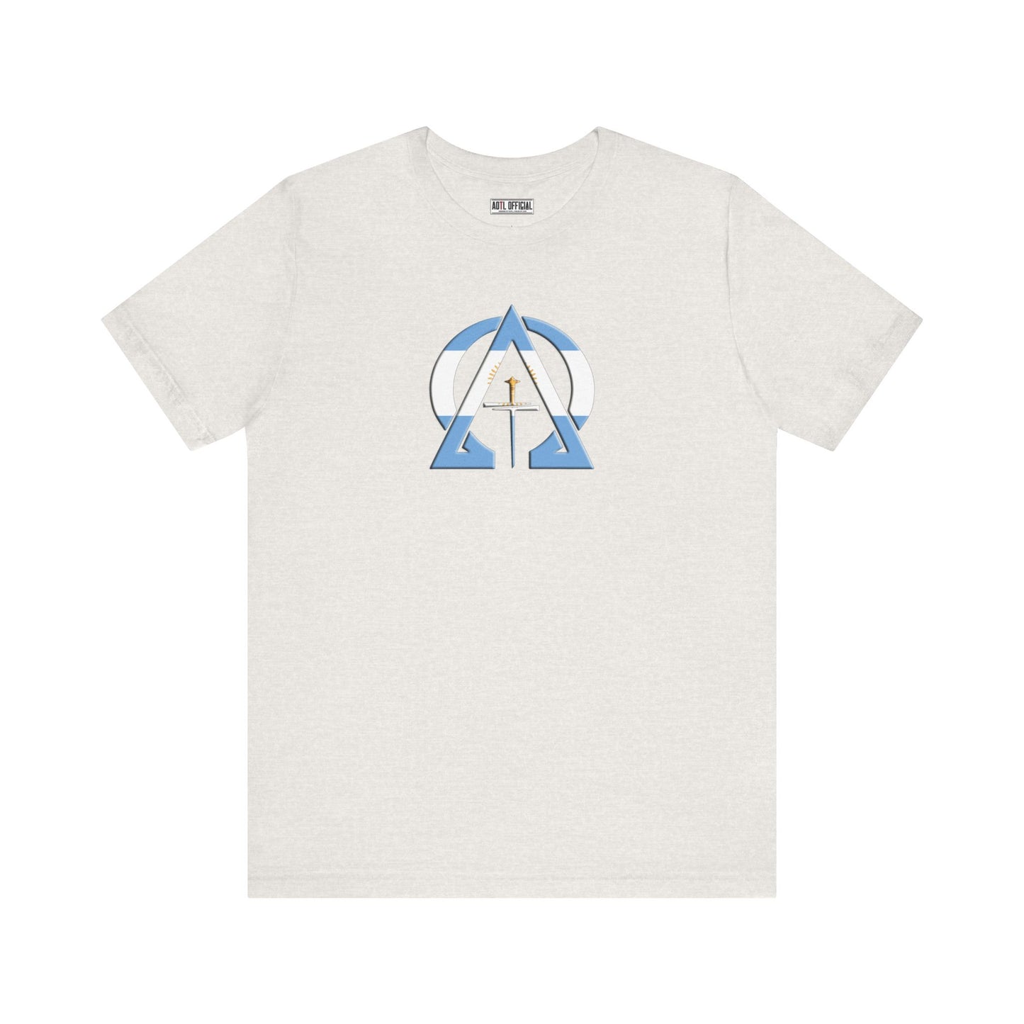 Alpha & Omega Argentina Unisex Short Sleeve Tee