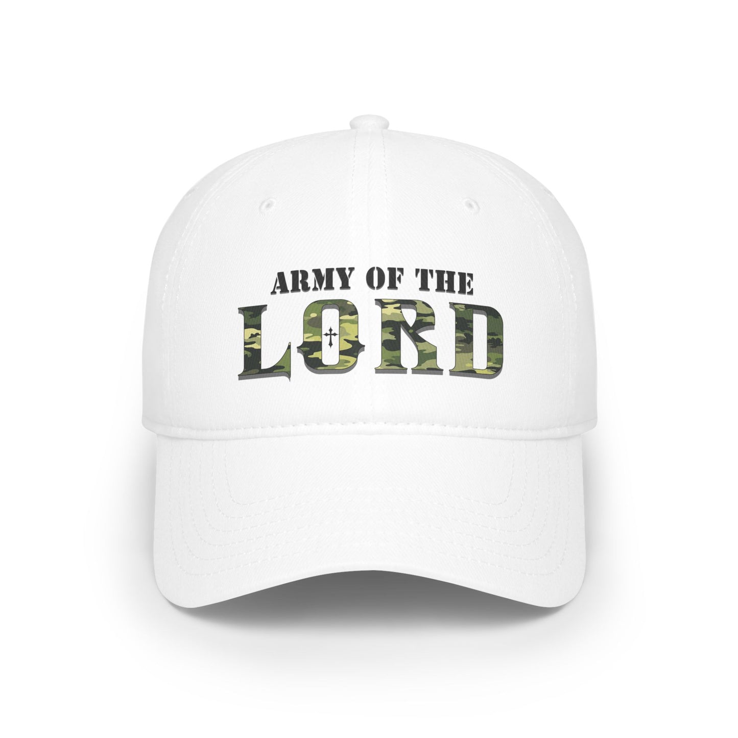 Green Camouflage Army Of The Lord Christian Baseball Cap