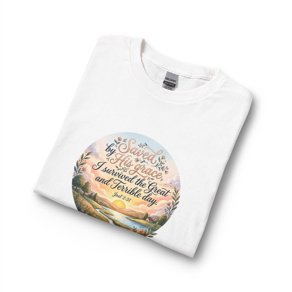 Dawn of Grace - I Survived the Great and Terrible Day (Joel 2:31) Long Sleeve Shirt
