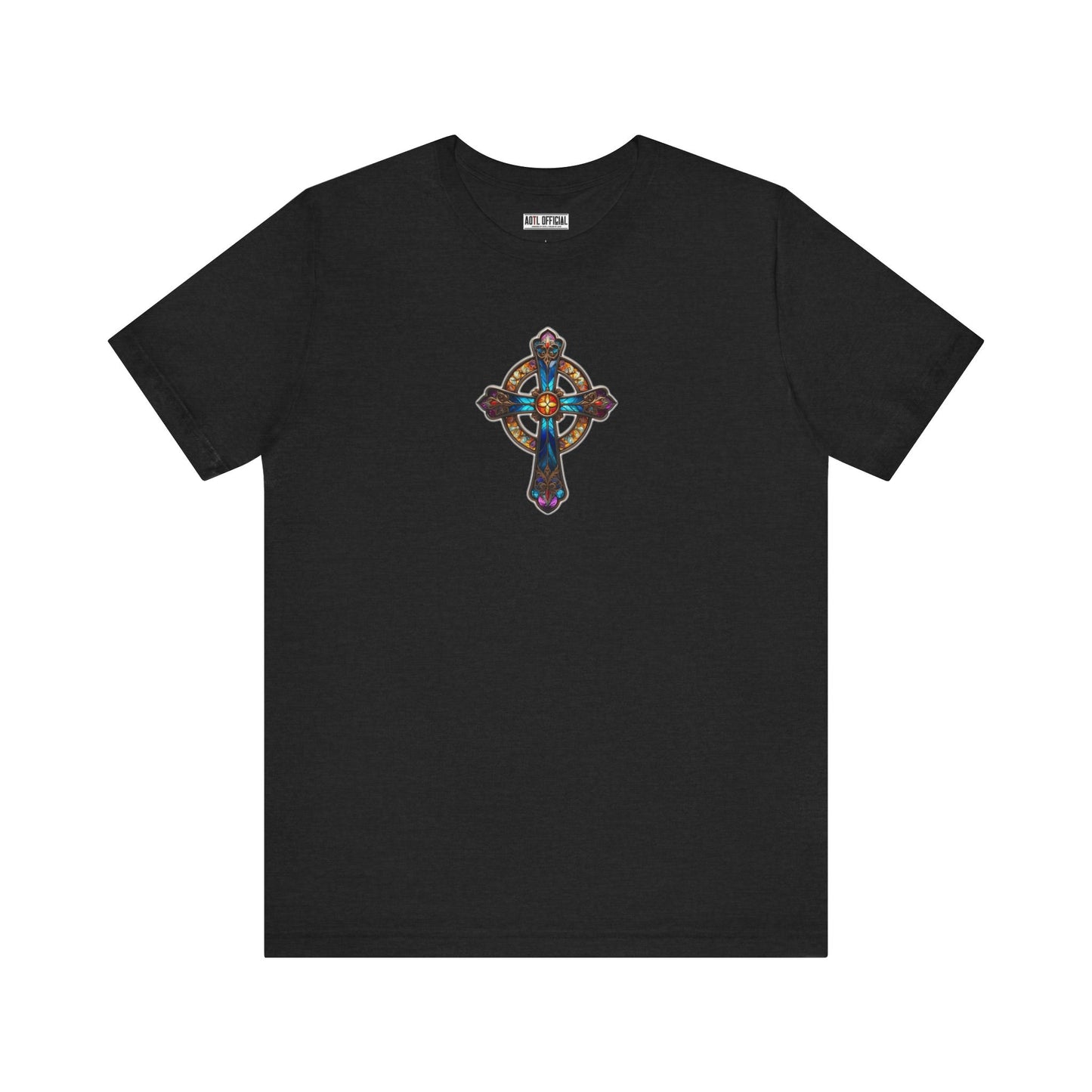 Radiant Cross Christian Unisex Short Sleeve Tee