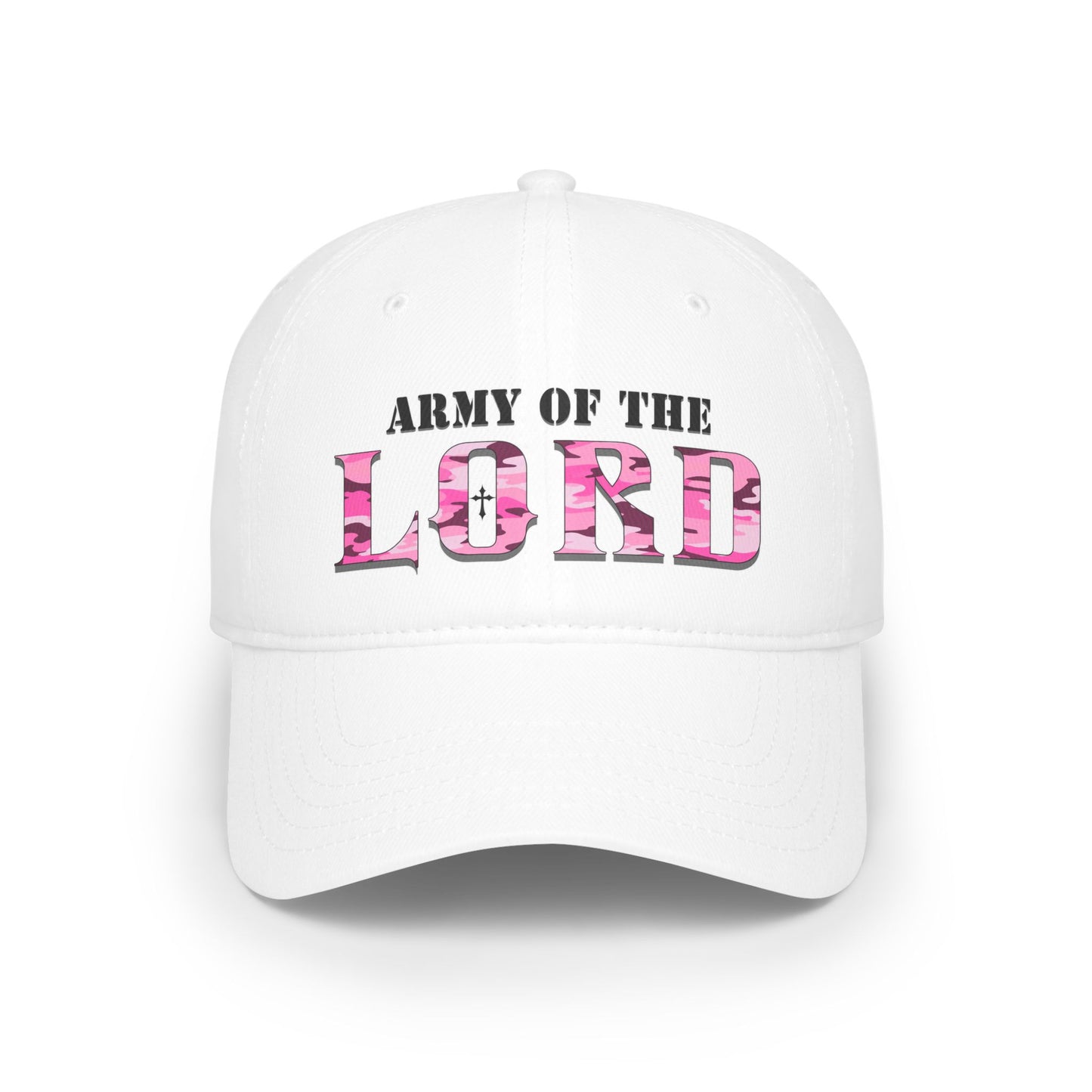 Pink Army Of The Lord Christian Baseball Cap