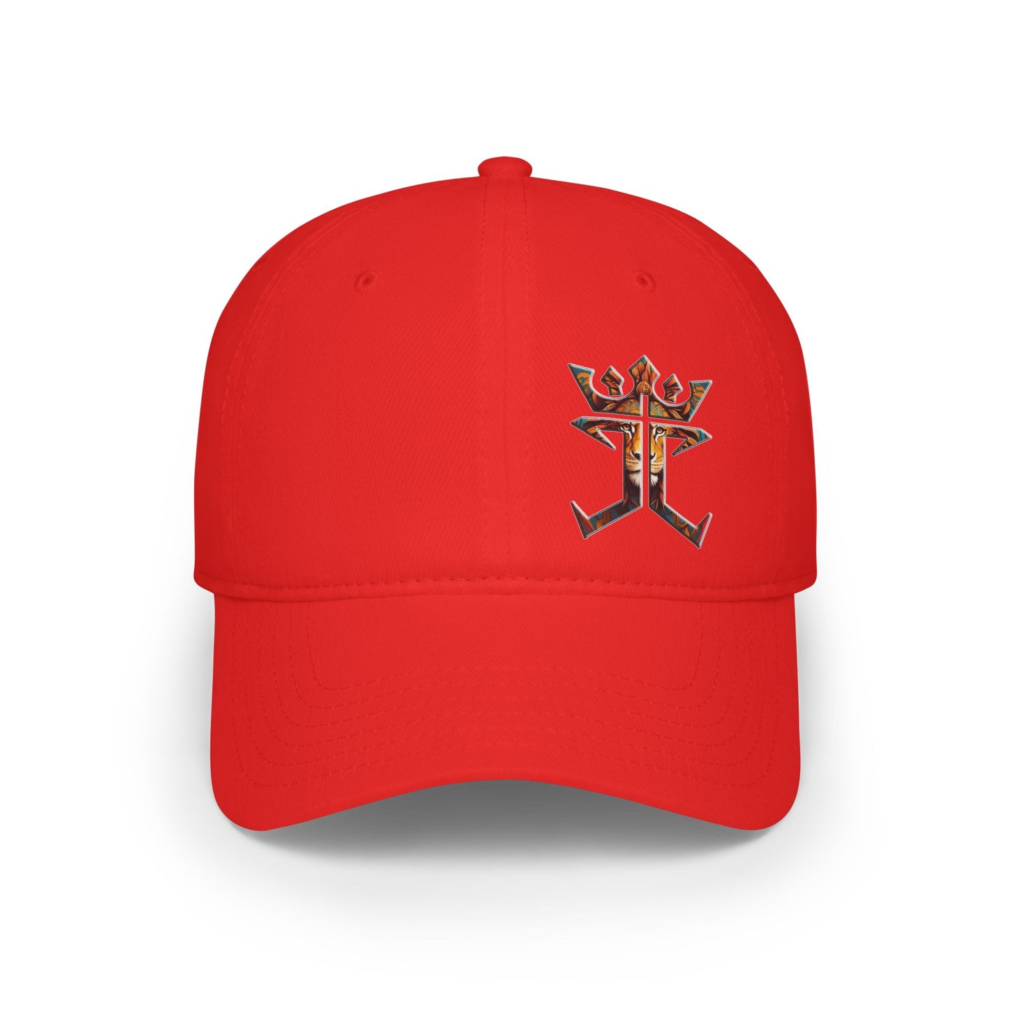 Jesus Christ Is King Lion Of Judah Logo Christian Baseball Cap