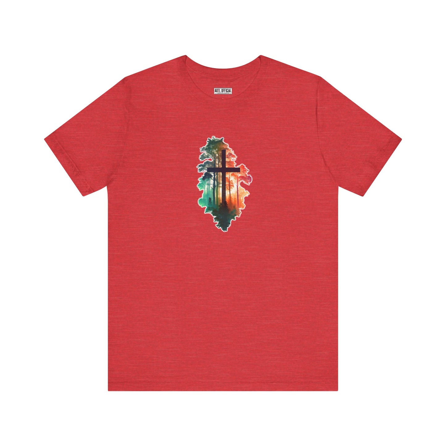Cross in the wilderness Christian Tee