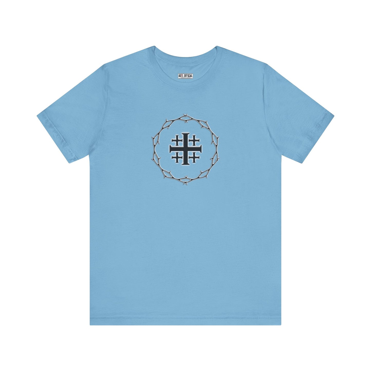 Circle of Thorns & Jerusalem Cross Unisex Short Sleeve Tee