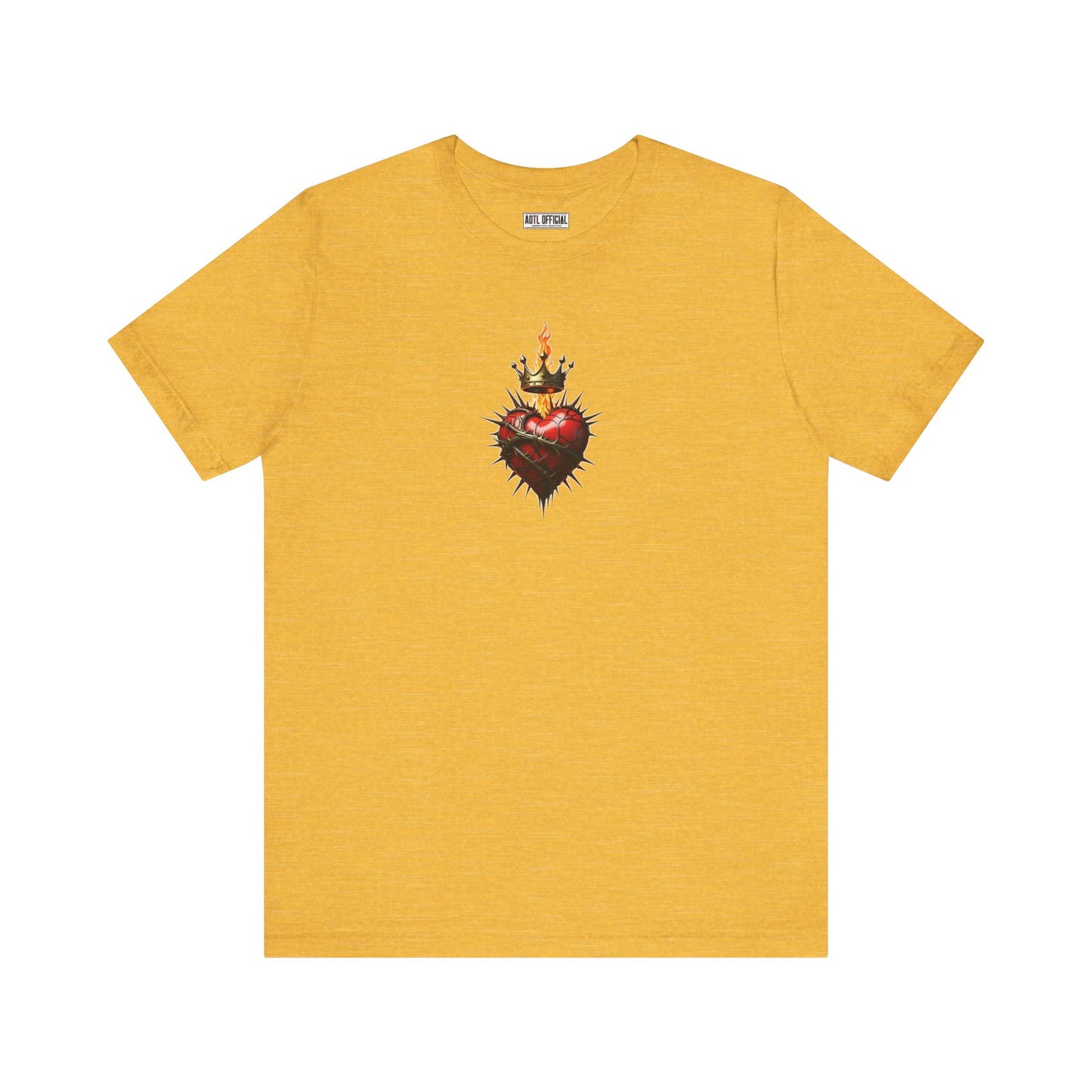 The Sacred Heart of Jesus Christian Unisex Short Sleeve Tee