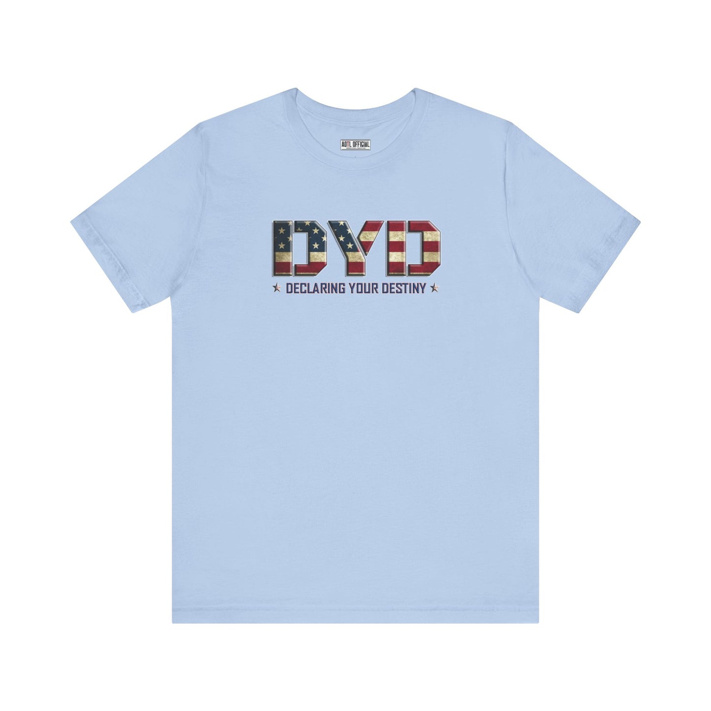 Declaring Your Destiny USA logo/Winged Guardian