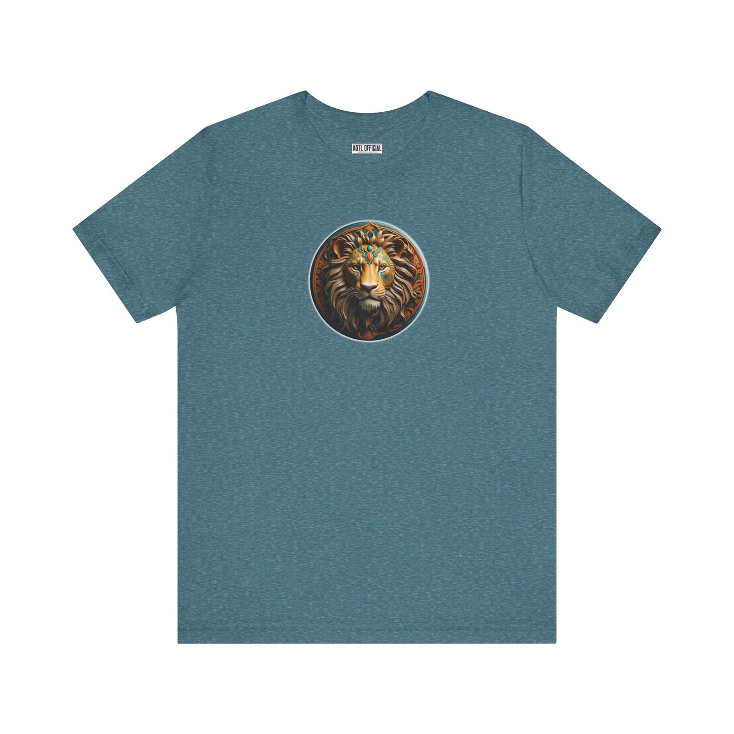 Majestic Redeemer Lion of Judah Christian Unisex Short Sleeve Tee