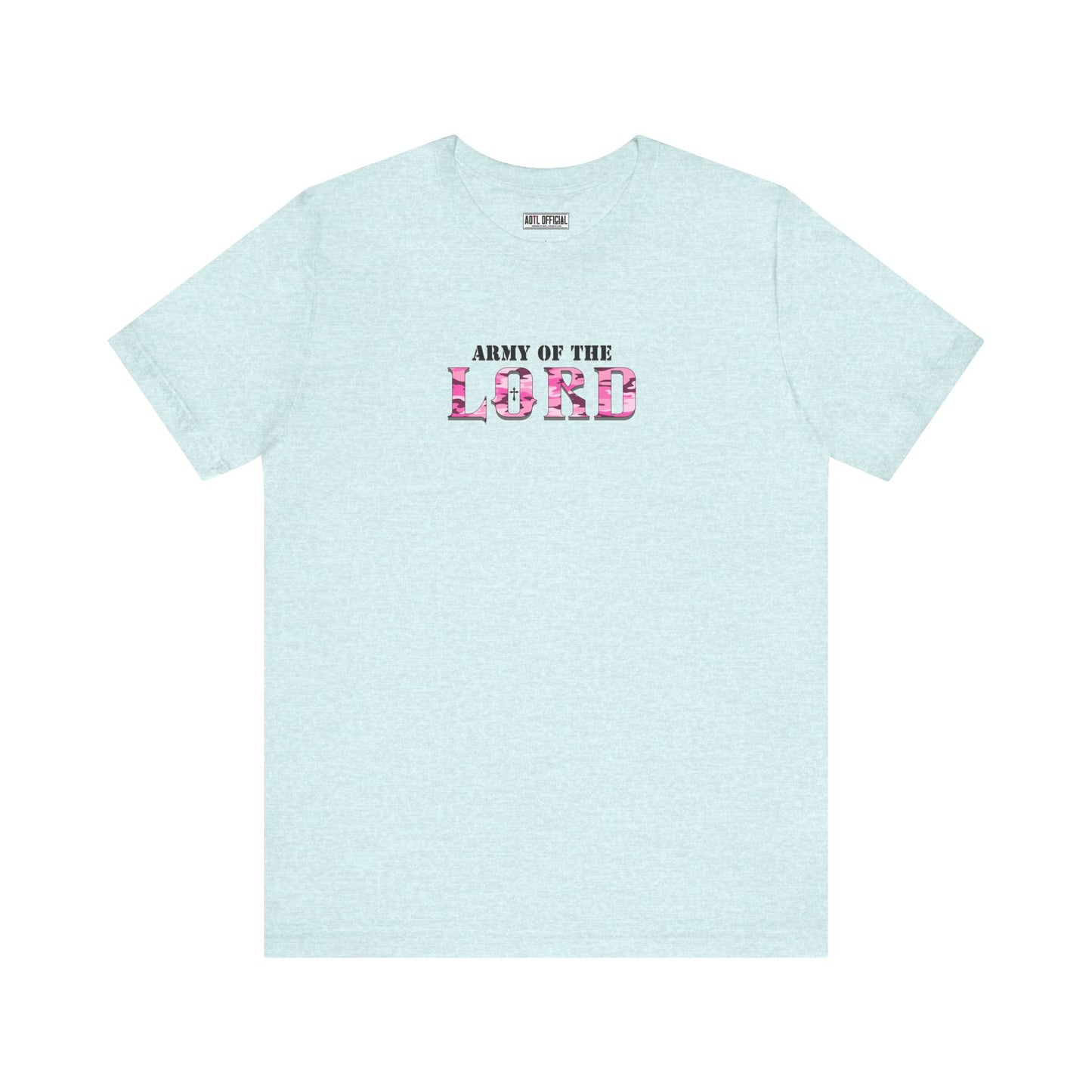 Pink Army Of The Lord Unisex Short Sleeve Tee