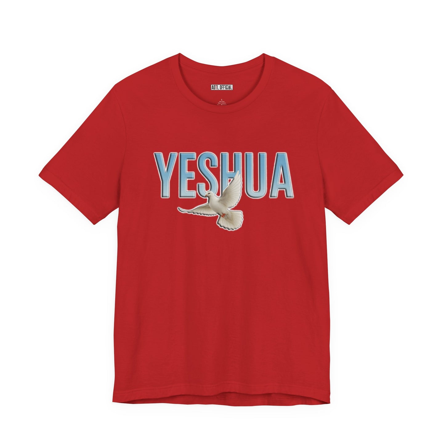 Yeshua With Holy Spirit Dove Unisex Christian T-shirt