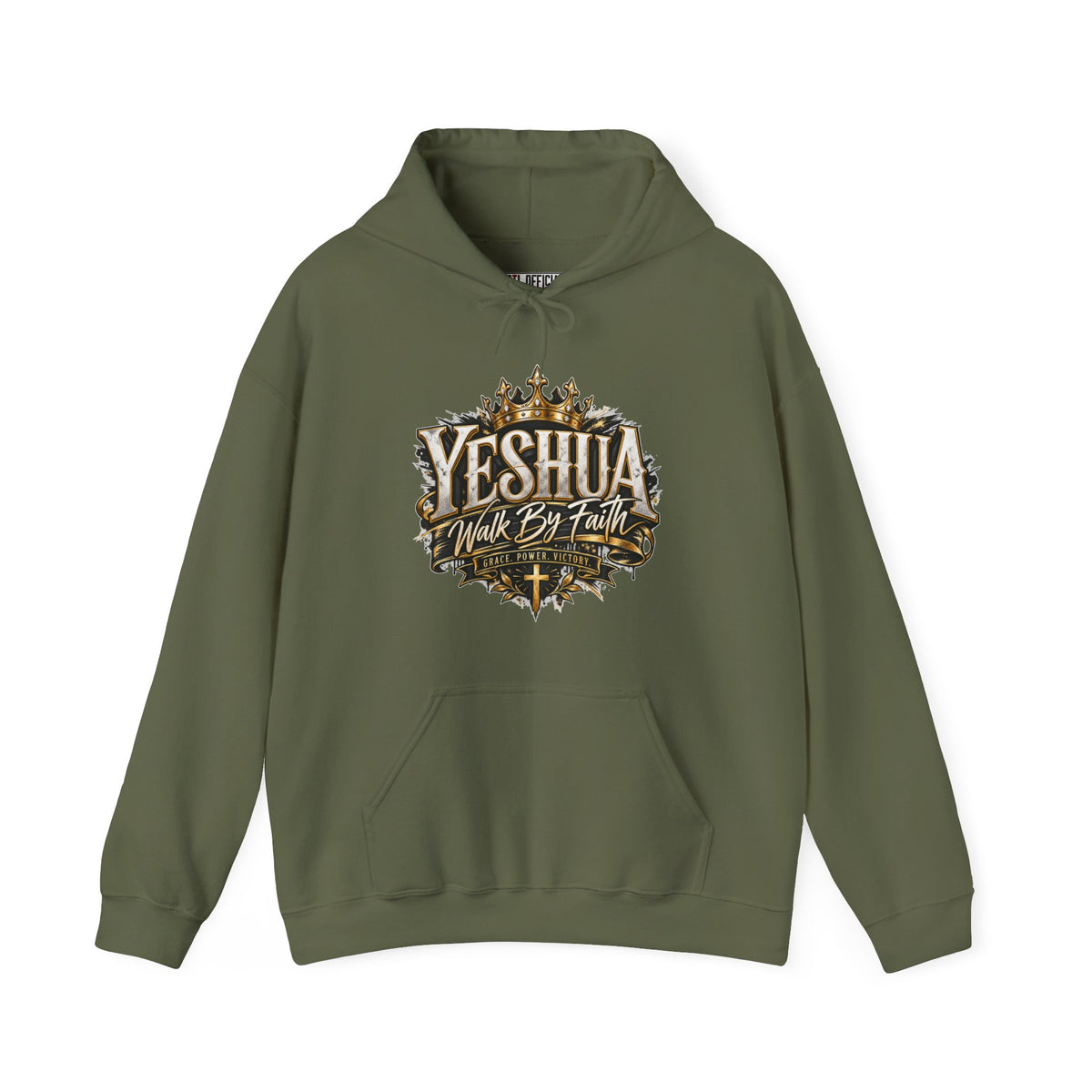 Yeshua – Walk By Faith Christian Hoodie