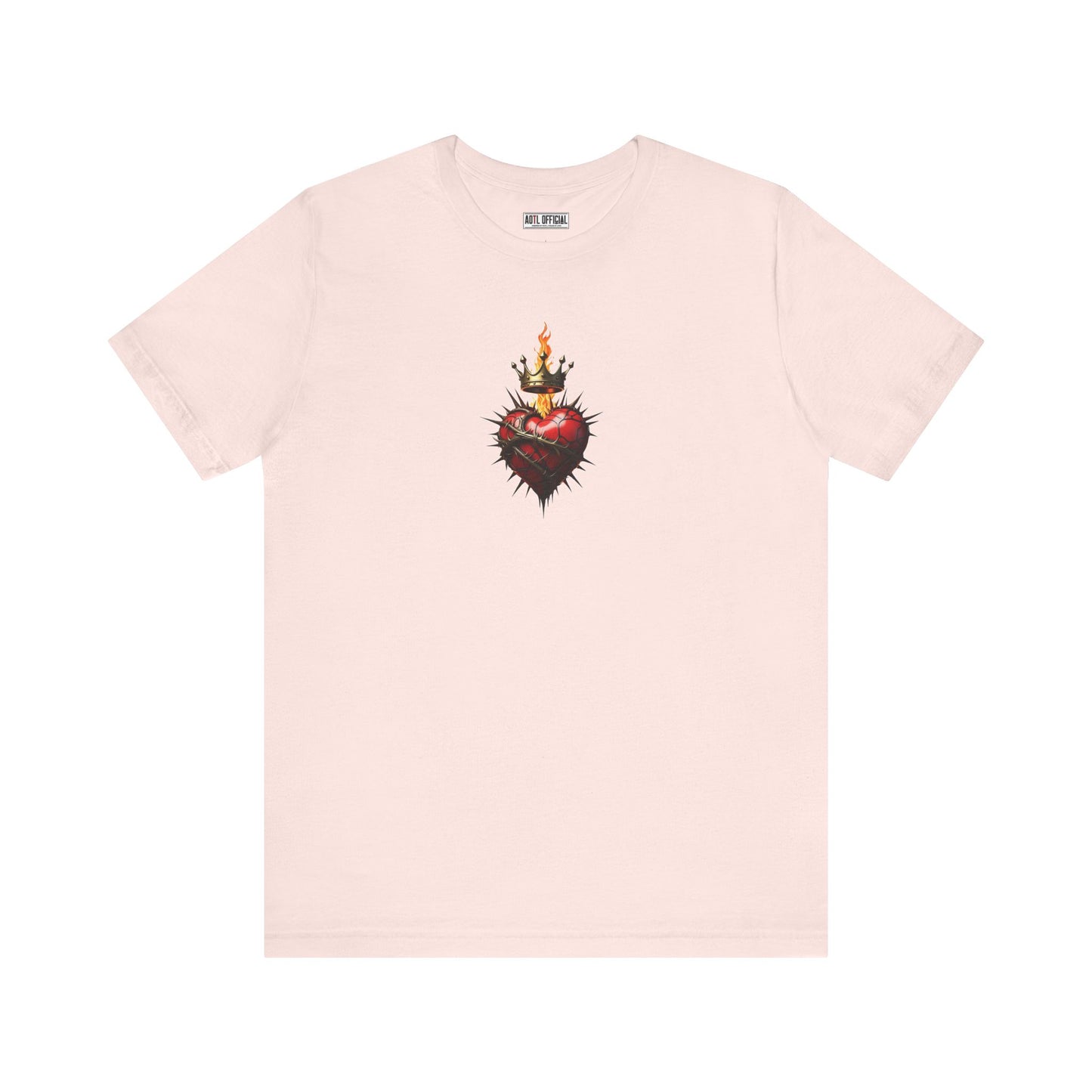 The Sacred Heart of Jesus Christian Unisex Short Sleeve Tee