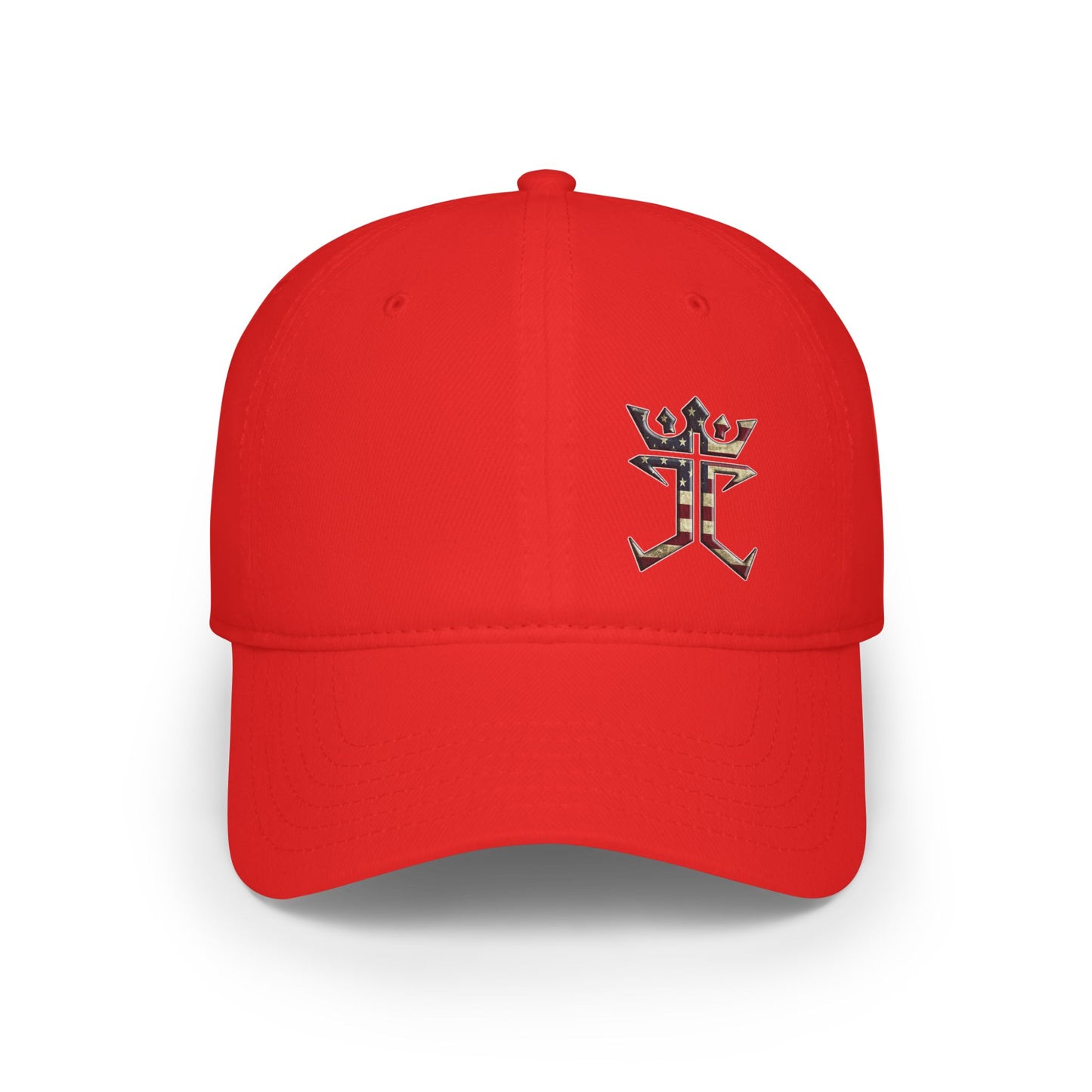 Jesus Christ Is King USA Logo Christian Baseball Cap