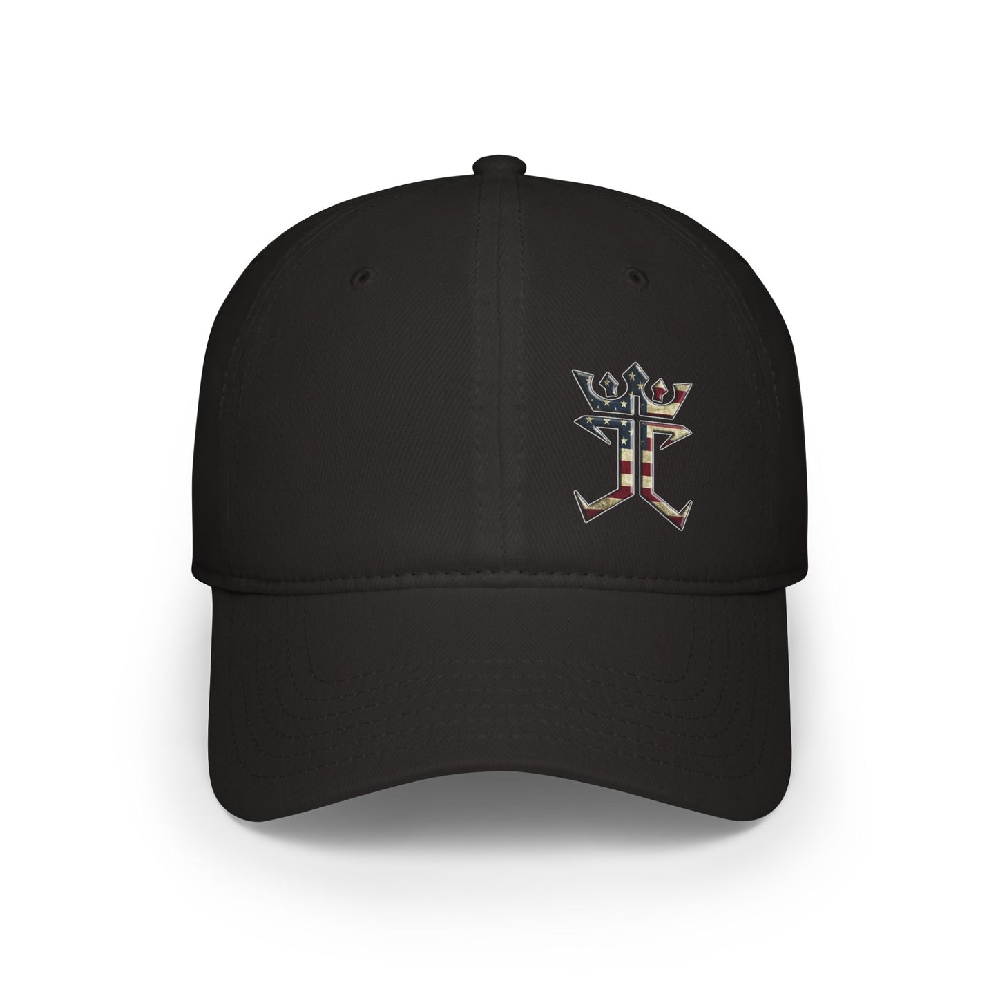 Jesus Christ Is King USA Logo Christian Baseball Cap