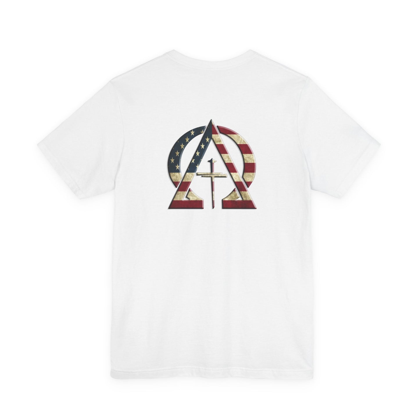 Declaring Your Destiny USA logo/Alpha & Omega USA