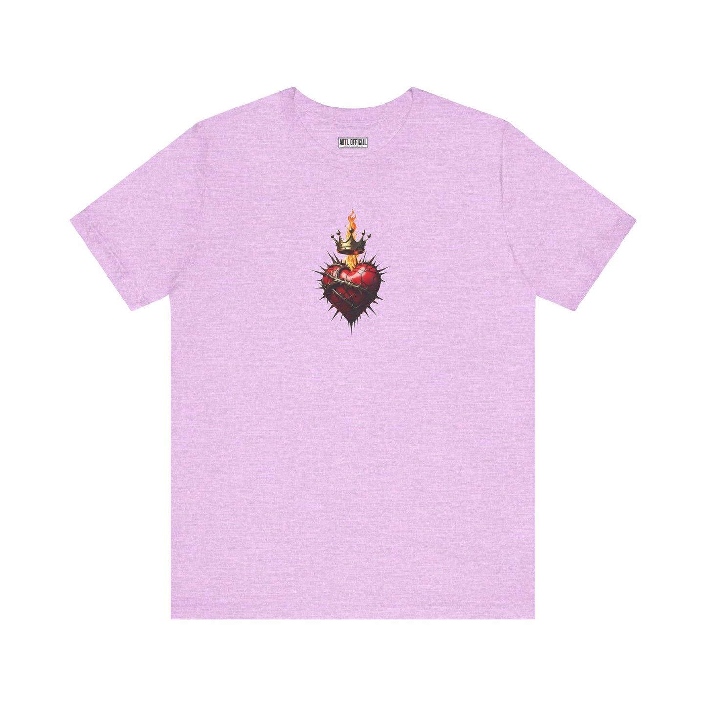 The Sacred Heart of Jesus Christian Unisex Short Sleeve Tee