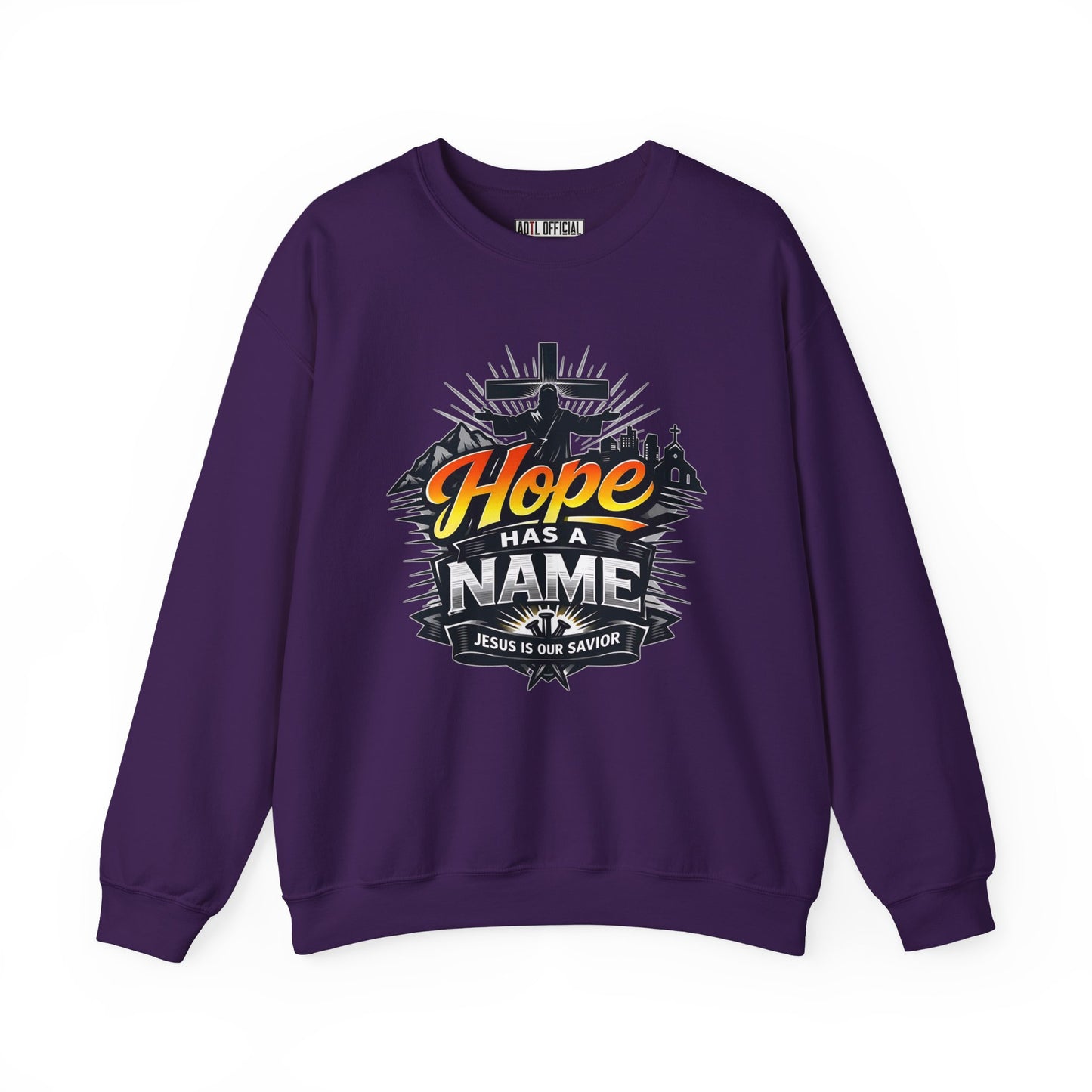 Hope Has A Name Unisex Heavy Blend™ Crewneck Sweatshirt