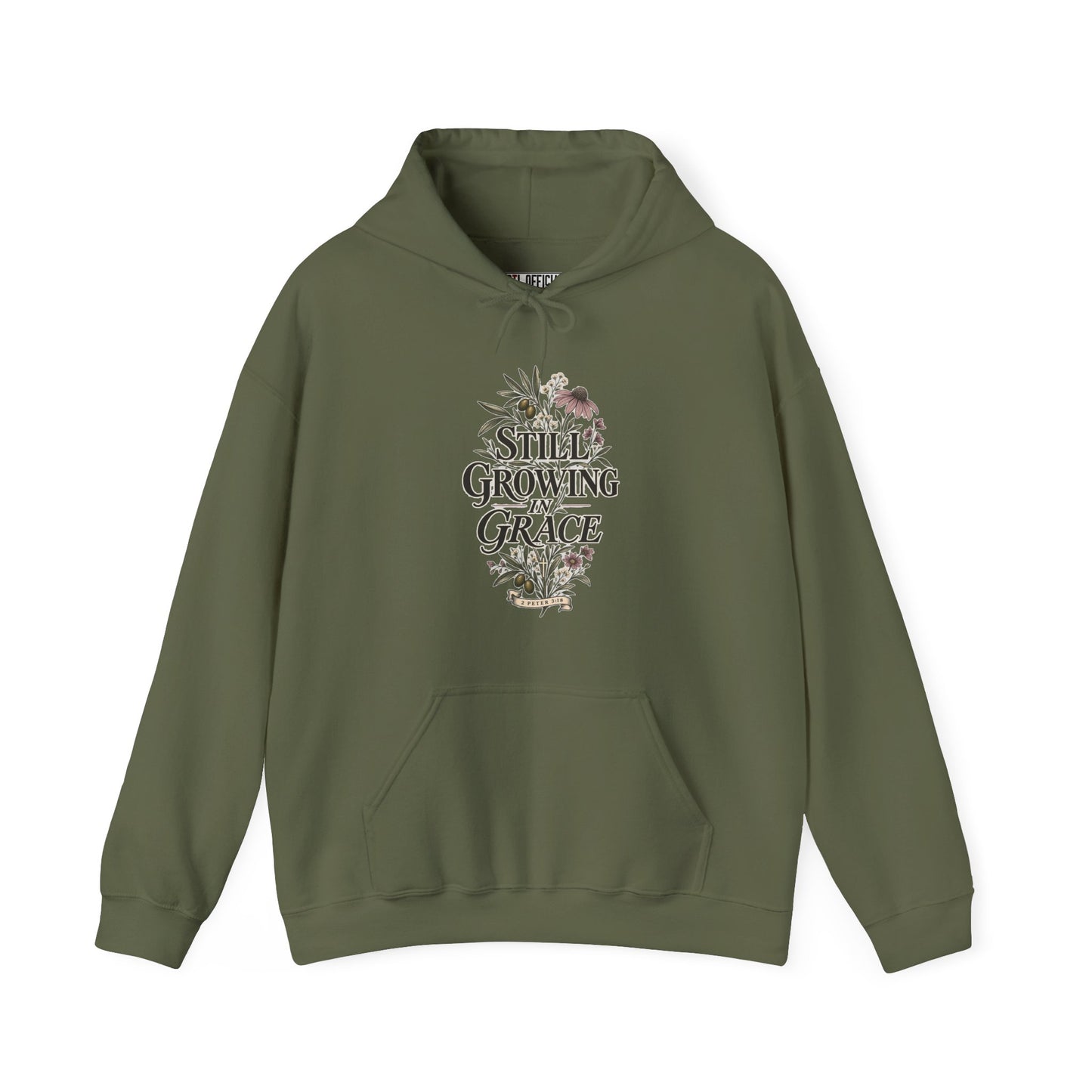 Still Growing in Grace Christian Hoodie