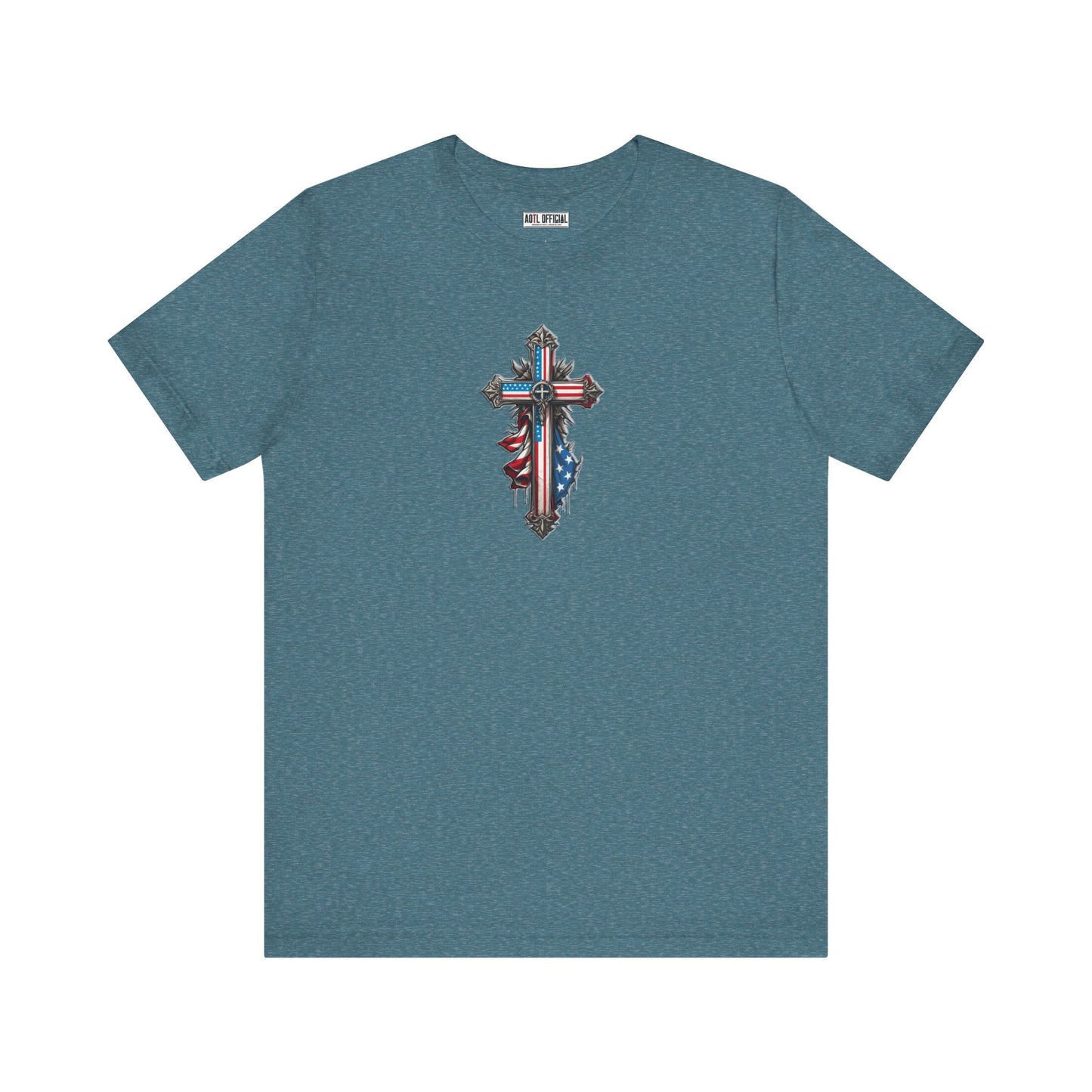 Faithful Patriotism Christian Unisex Short Sleeve Tee