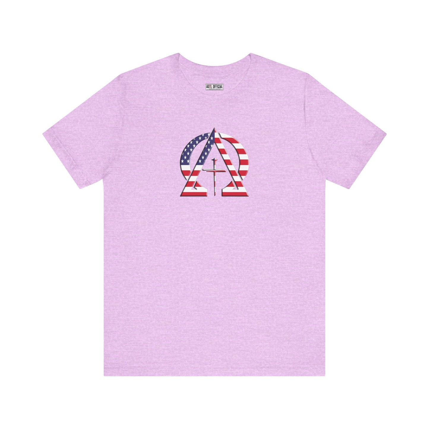 Alpha & Omega United States Of America Unisex Short Sleeve Tee