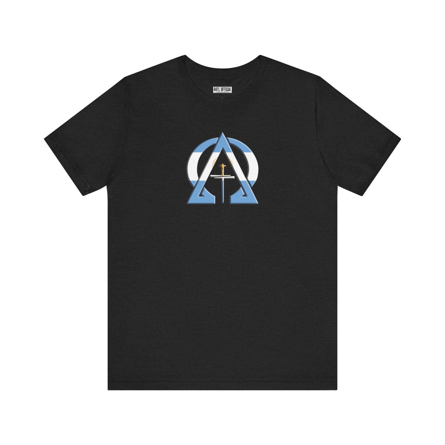 Alpha & Omega Argentina Unisex Short Sleeve Tee