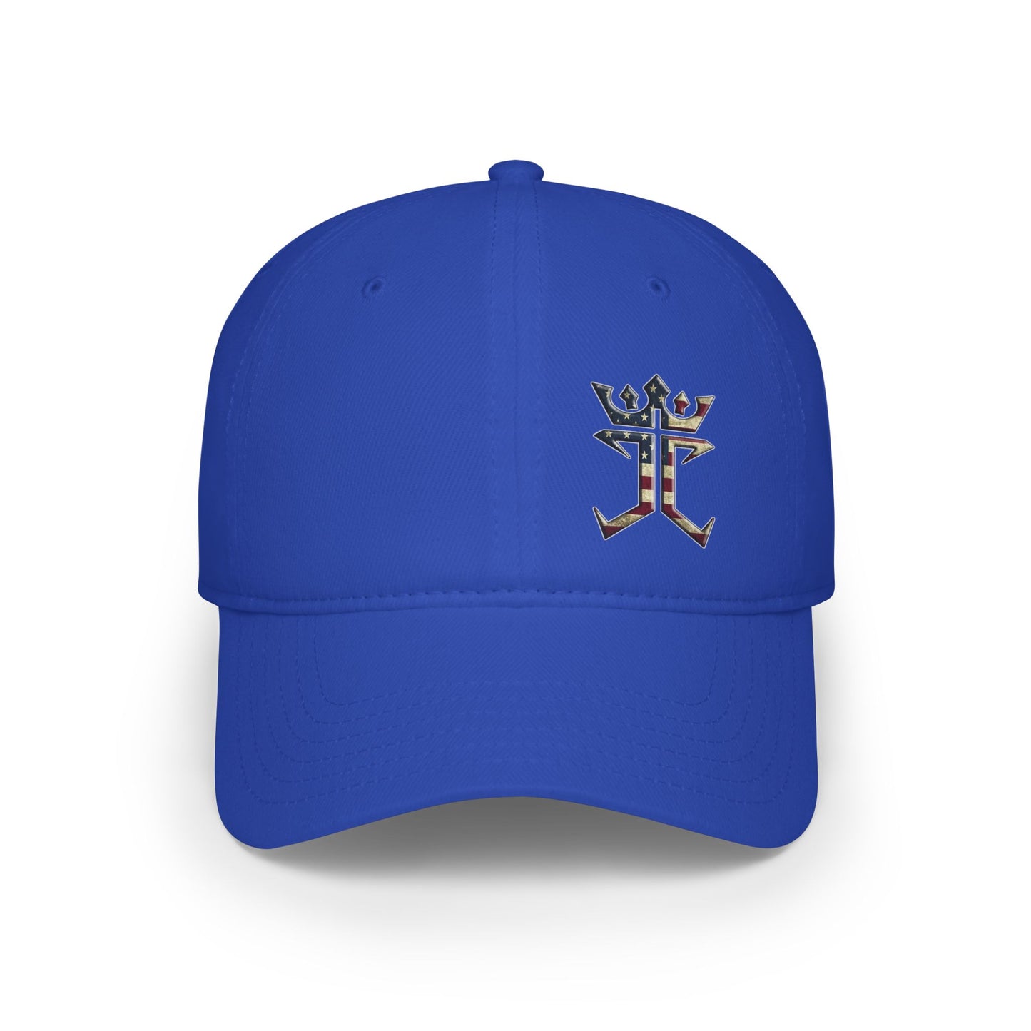 Jesus Christ Is King USA Logo Christian Baseball Cap
