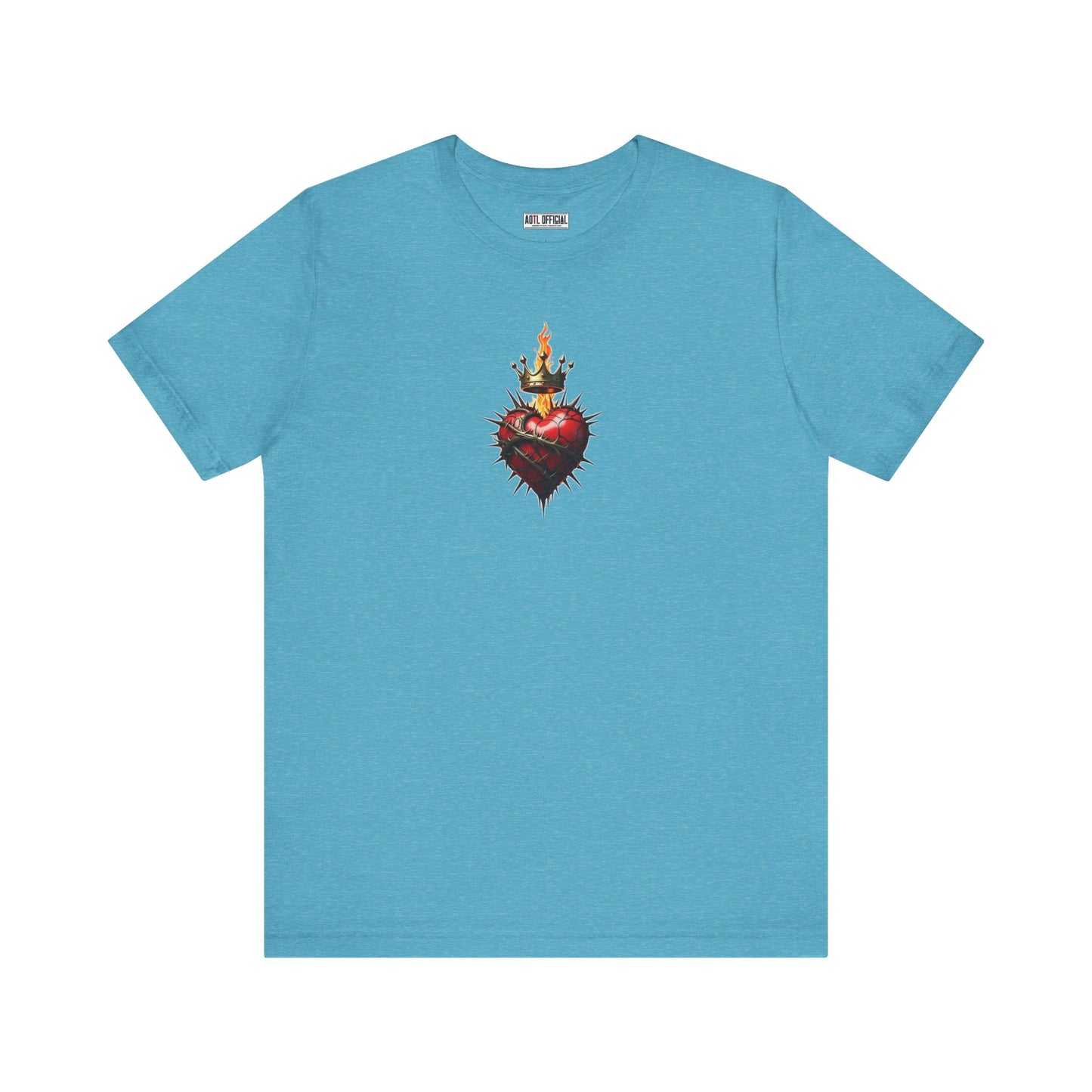 The Sacred Heart of Jesus Christian Unisex Short Sleeve Tee