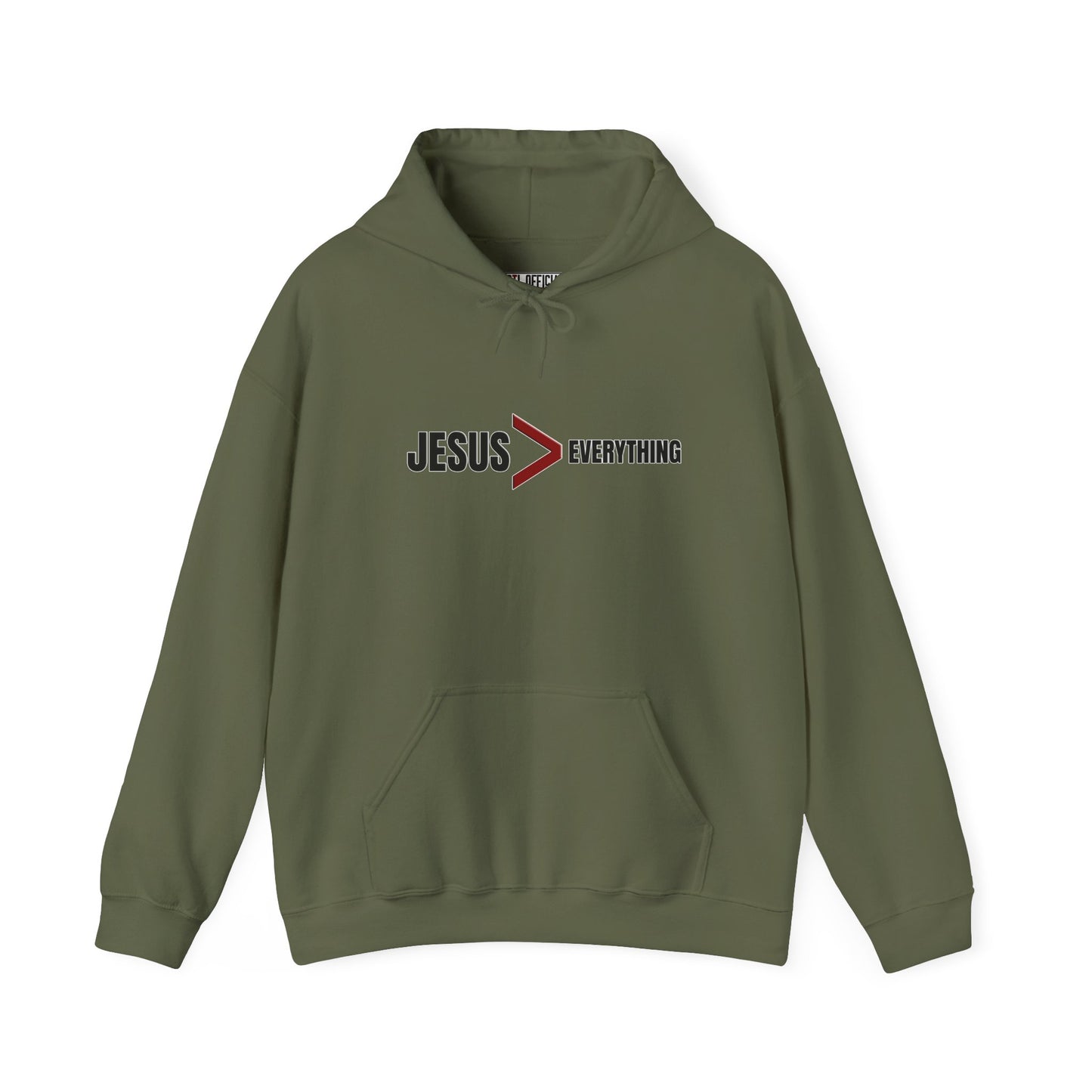 Jesus > Everything Christian Hoodie