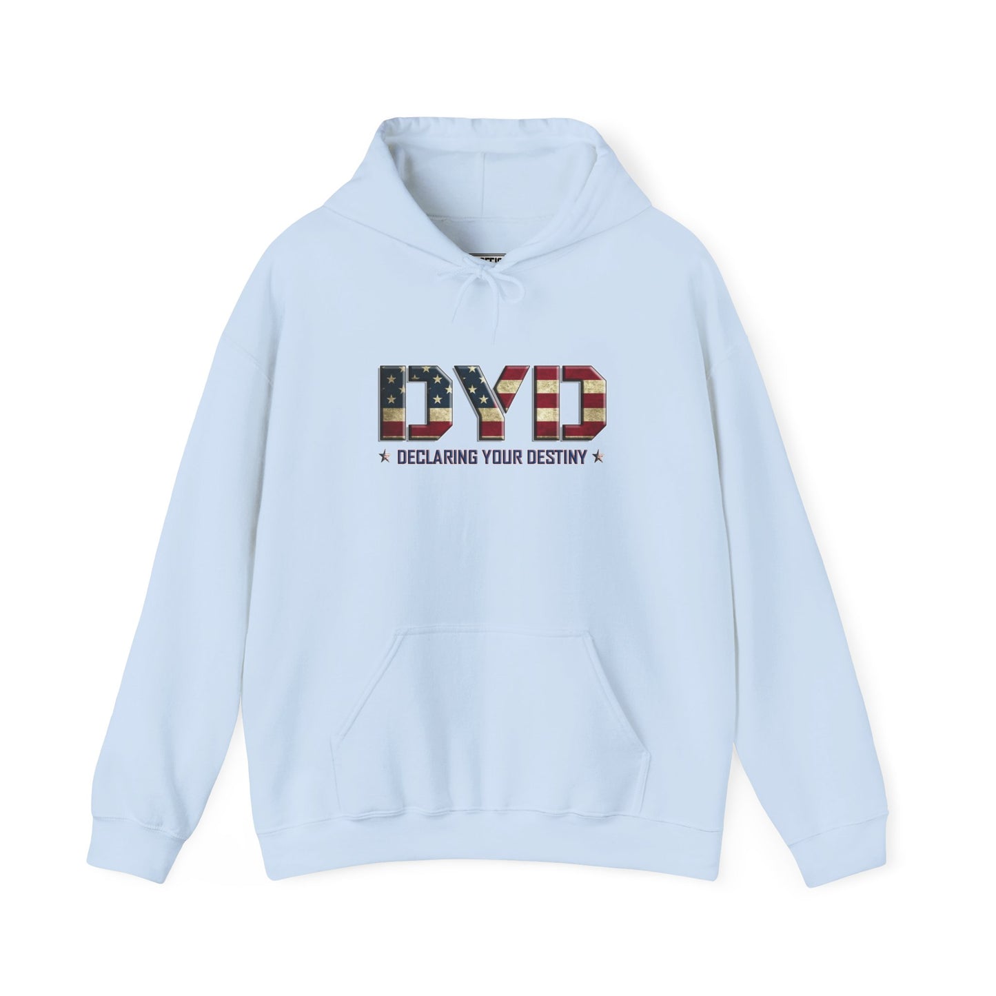 Declaring Your Destiny USA/ Winged Guardian Unisex Heavy Blend™ Hooded Sweatshirt